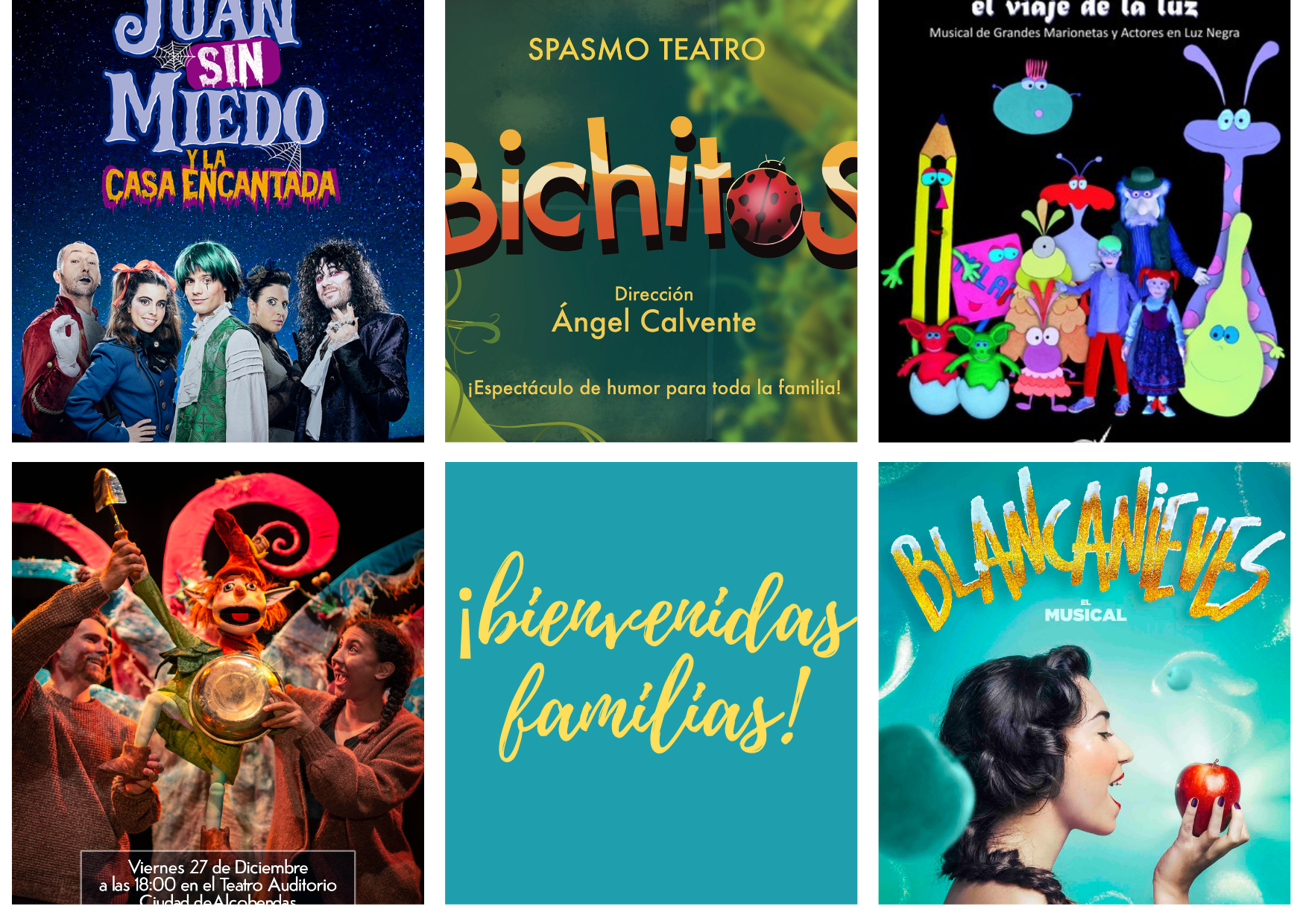 Espectáculos familiares TACA